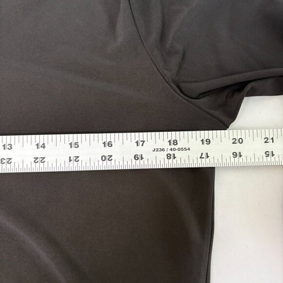 Original Anthony Tunic Top Size S Black Long Sleeve Asymmetric Stretch - Picture 8 of 13